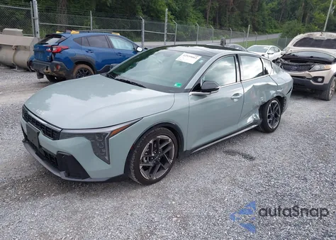 2025 Kia K4 Gt-Line из США, поврежденный, VIN 3KPFW4DE5SE041692